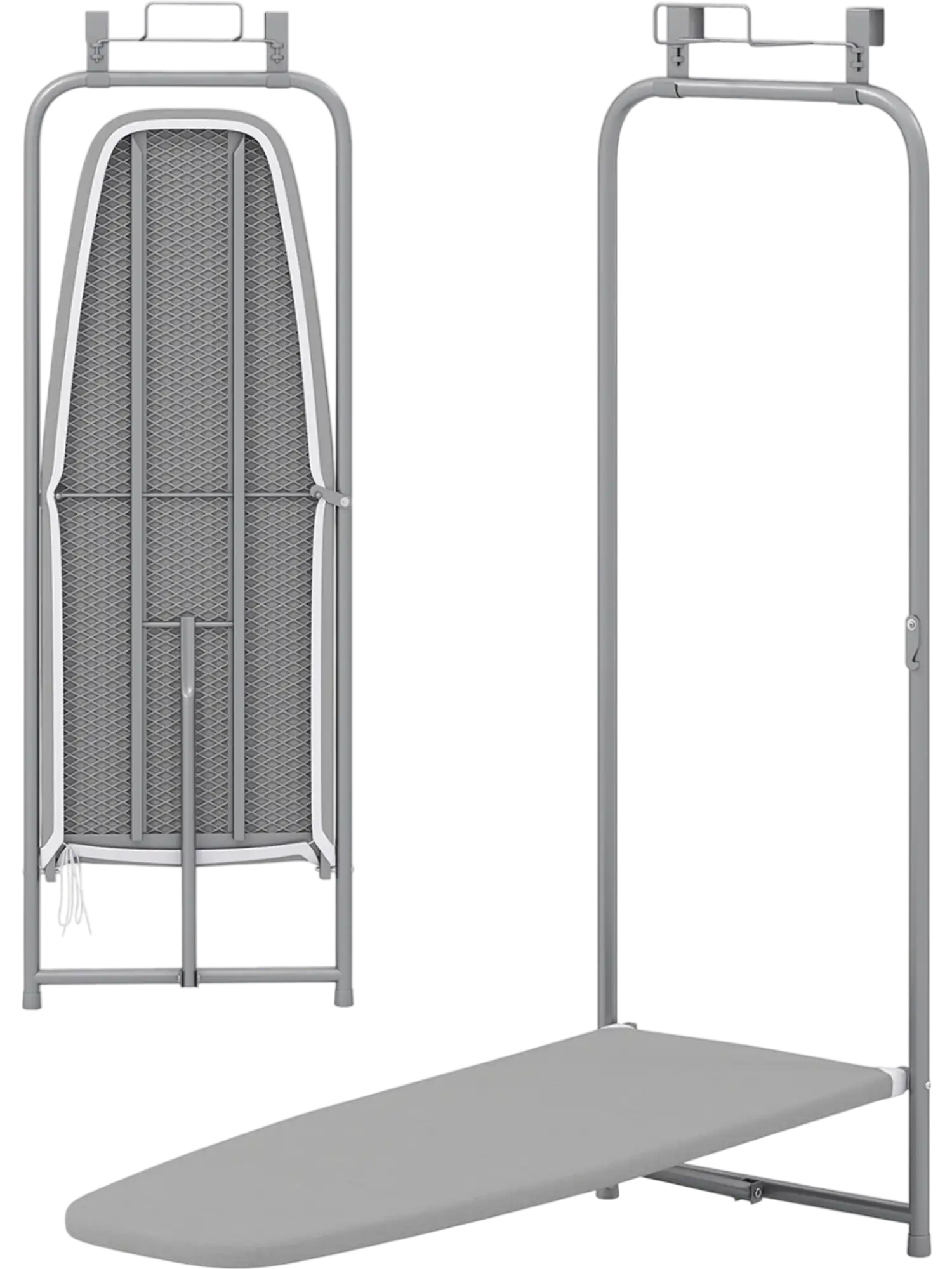 Costway Space-Saving Metal Hanging Ironing Board 97347293 New