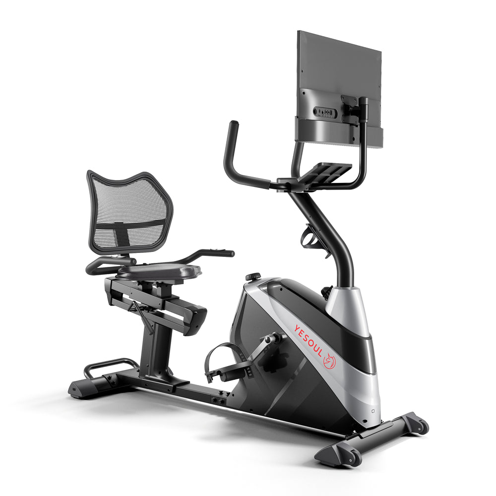 Yesoul J1M Plus Exercise Bike with 21.5" Screen Adjustable Resistance Indoor Fitness New