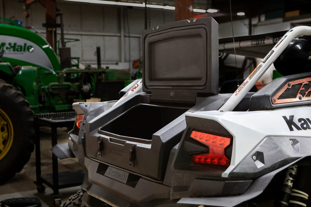 MotoAlliance Highlands UTV Rear Cargo Box for 2020-2025 Kawasaki KRX Models New