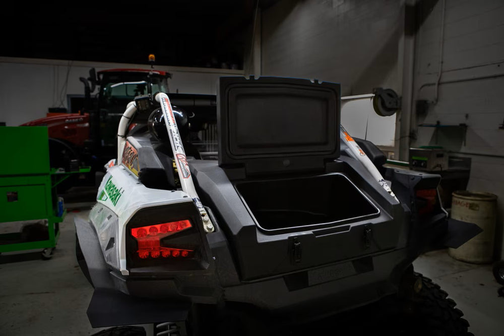 MotoAlliance Highlands UTV Rear Cargo Box for 2020-2025 Kawasaki KRX Models New