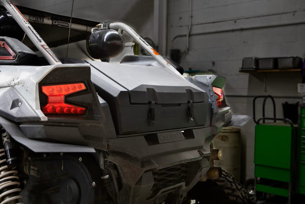 MotoAlliance Highlands UTV Rear Cargo Box for 2020-2025 Kawasaki KRX Models New