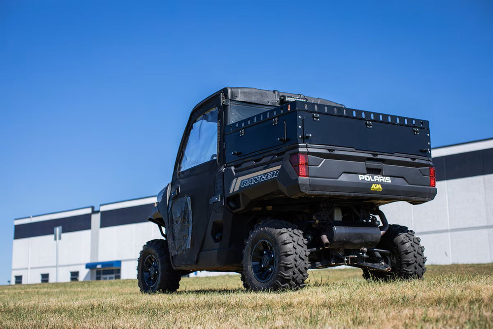 MotoAlliance Highlands Metal UTV Rear Bed Cover for Polaris Ranger 1000 New