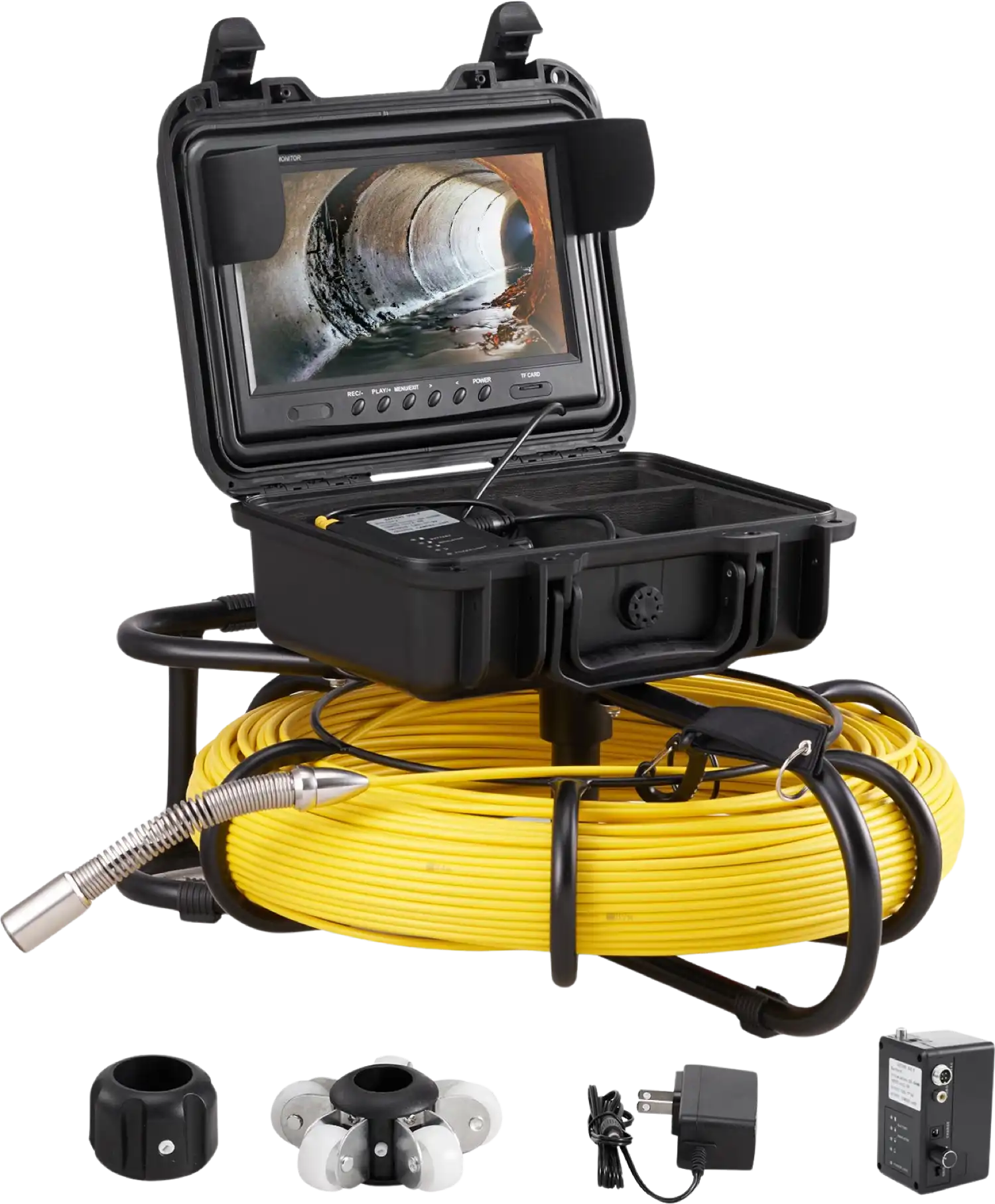 Vevor Sewer Camera 393' Cable Waterproof 9