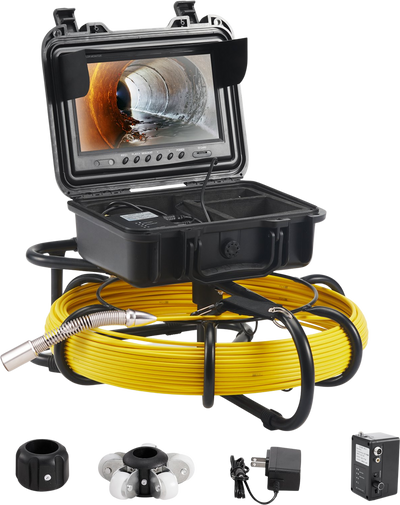 Vevor Sewer Camera 164' Cable Waterproof 9