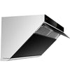 FOTILE 30-inch Prestige Series under-cabinet/wall-mount range hood JQG7505, left side view, open, view 2