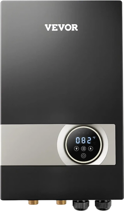 Vevor 27kW Electric Tankless Water Heater with LCD Touch and Child Lock New