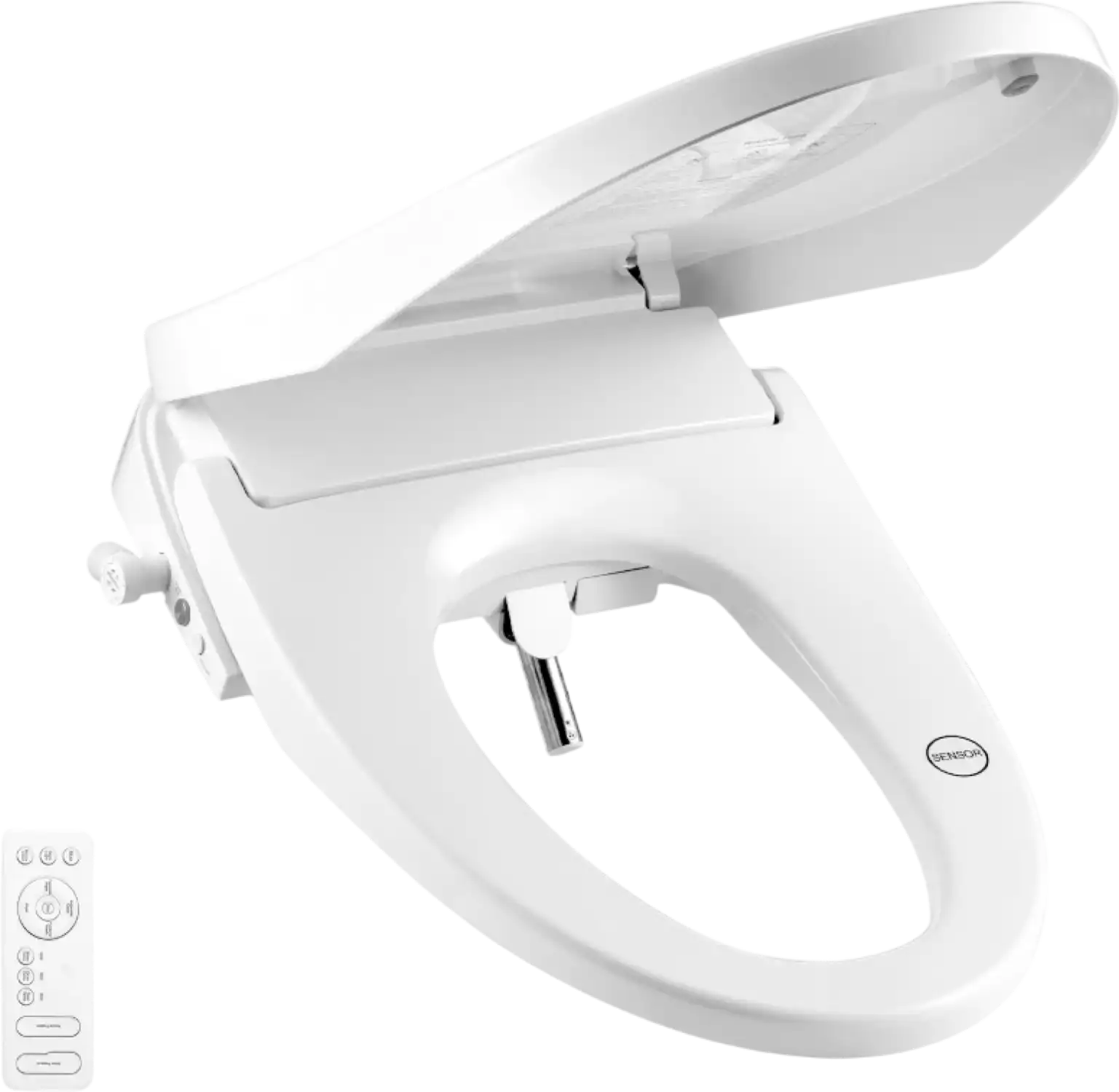 Vevor Electric Smart Bidet Toilet Seat Heated Elongated Seat with Remote Control New