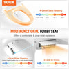 Vevor Electric Smart Bidet Toilet Seat Heated Elongated Seat with Remote Control New