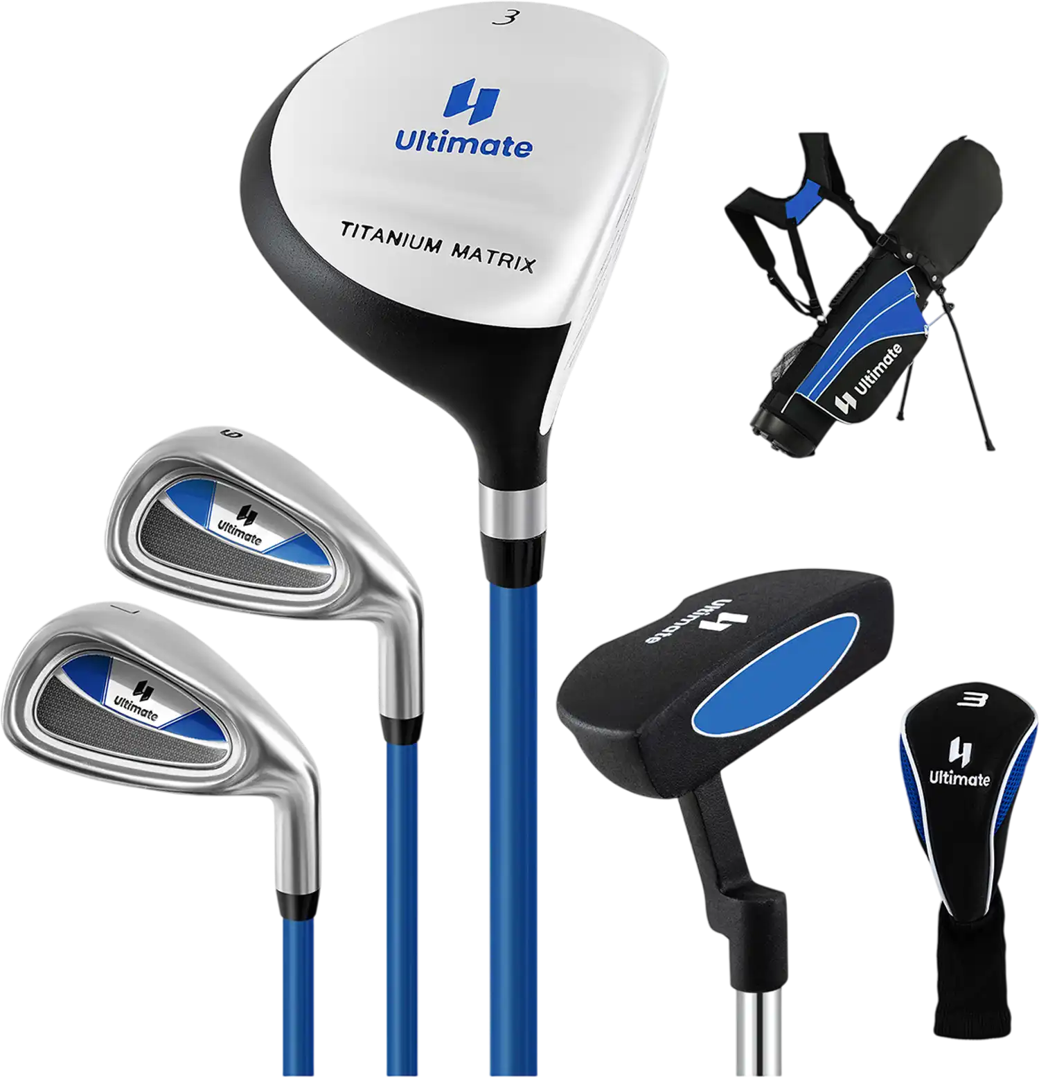 Costway Junior Complete Golf Club Set Age 8-10 35897612 New