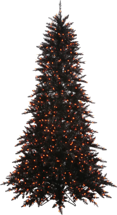 Vickerman Black Fir Artificial Christmas Tree 5.5' x 42