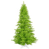 Vickerman Lime Fir Artificial Christmas Tree 6.5' x 46" with Lime LED Lights New
