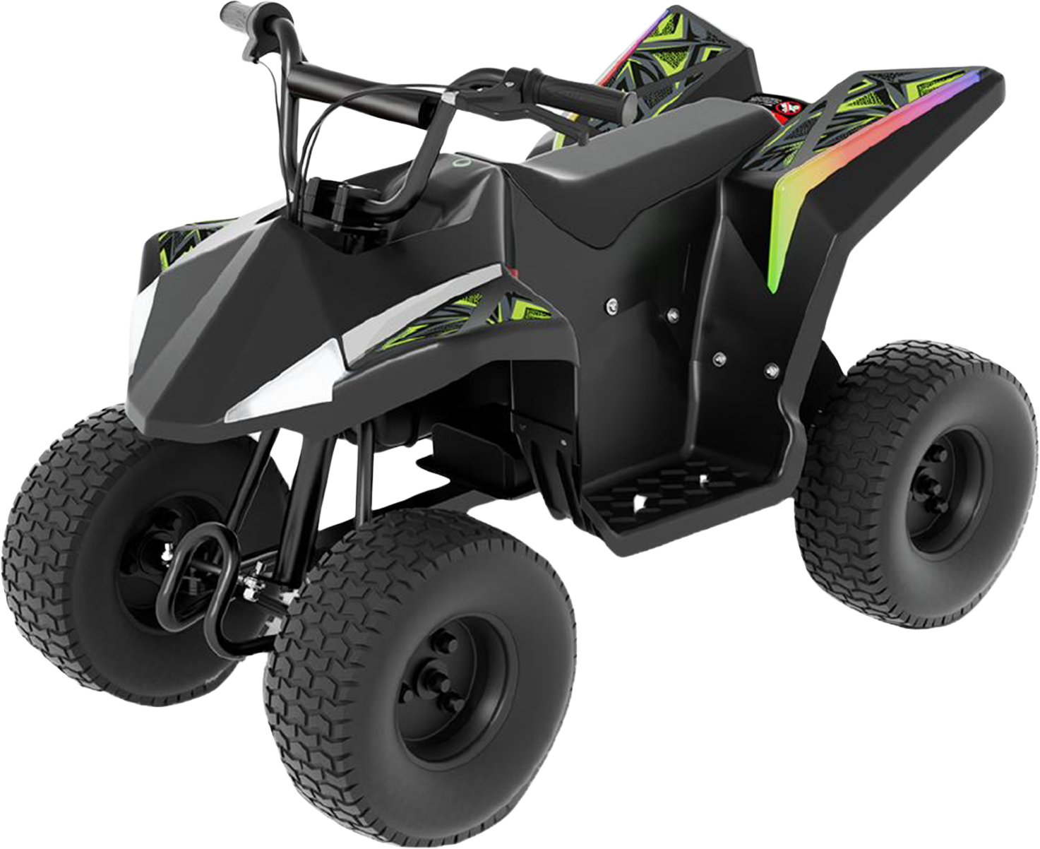 Glarewheel KATV-01 36V Electric ATV Kids Age 6+ Dirt Quad 4 Wheeler Black or White New