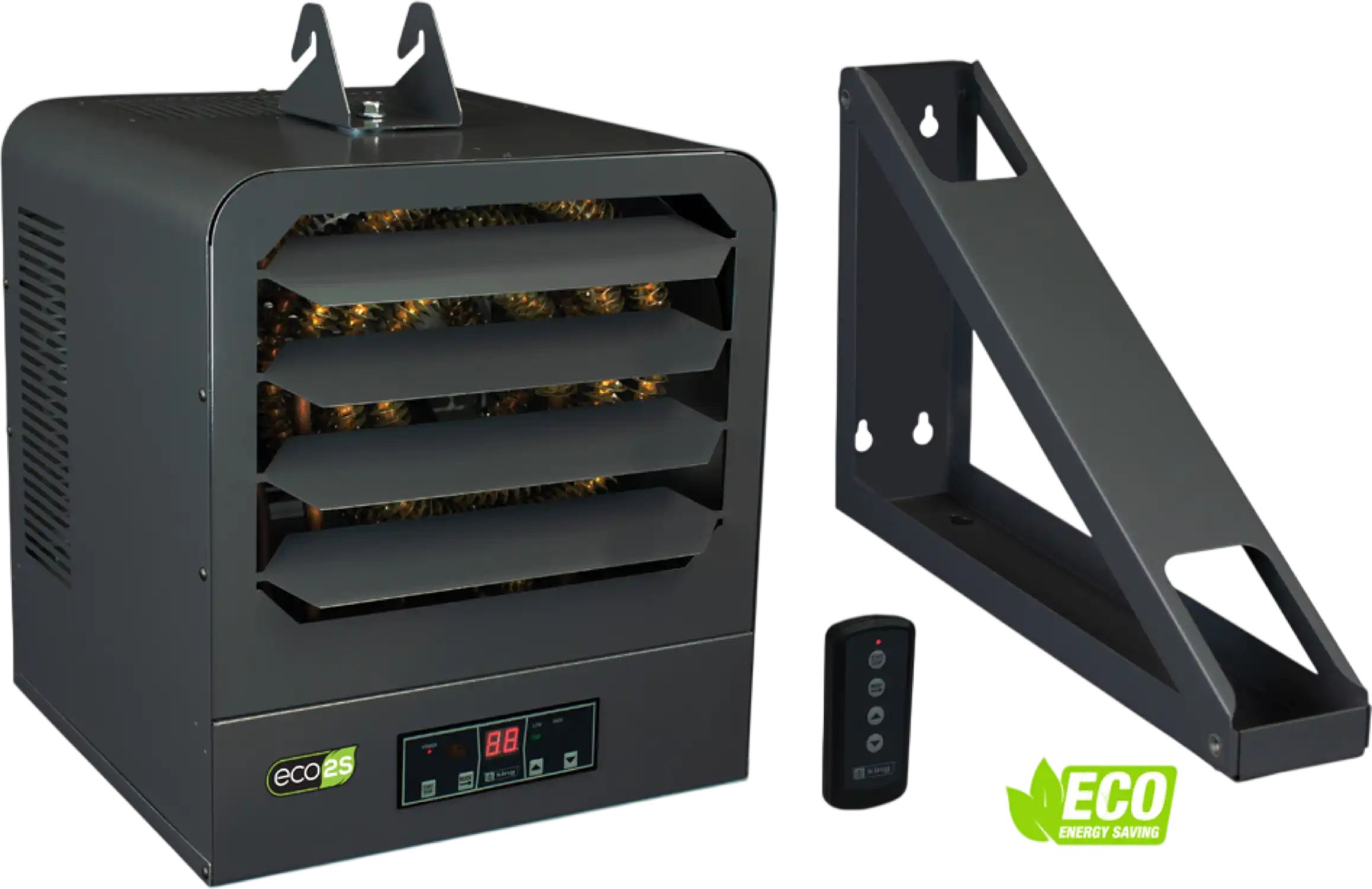 King Electric KB ECO2S Garage Heater 2-Stage 51,200 BTU 1050 CFM 240V New