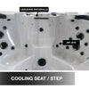 Canadian Spa Co. Erie SE GL Hot Tub 6-Person 46-Jet New