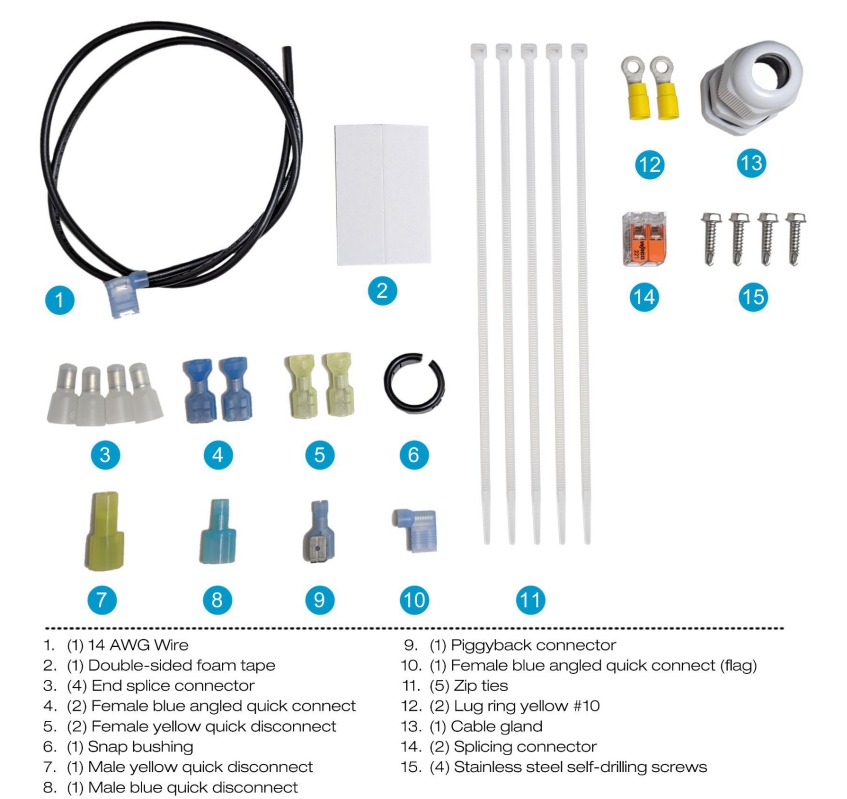 Micro Air EasyStart Universal Installation Kit for Soft Starters New