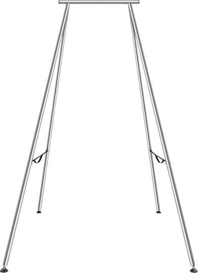 Vevor Aerial Yoga Frame 9.67' Height Swing Stand 551 Lbs Capacity Chrome Plated Steel New