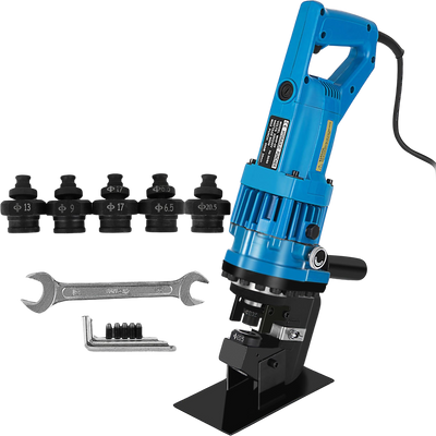 Vevor Electric Hydraulic Hole Puncher 900W Manual Oil Return 1/4