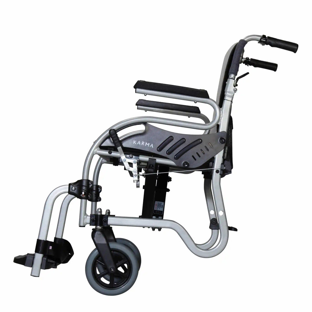 Karman Star 2 Wheelchair Lightweight Folding with Swing Away Footrests New