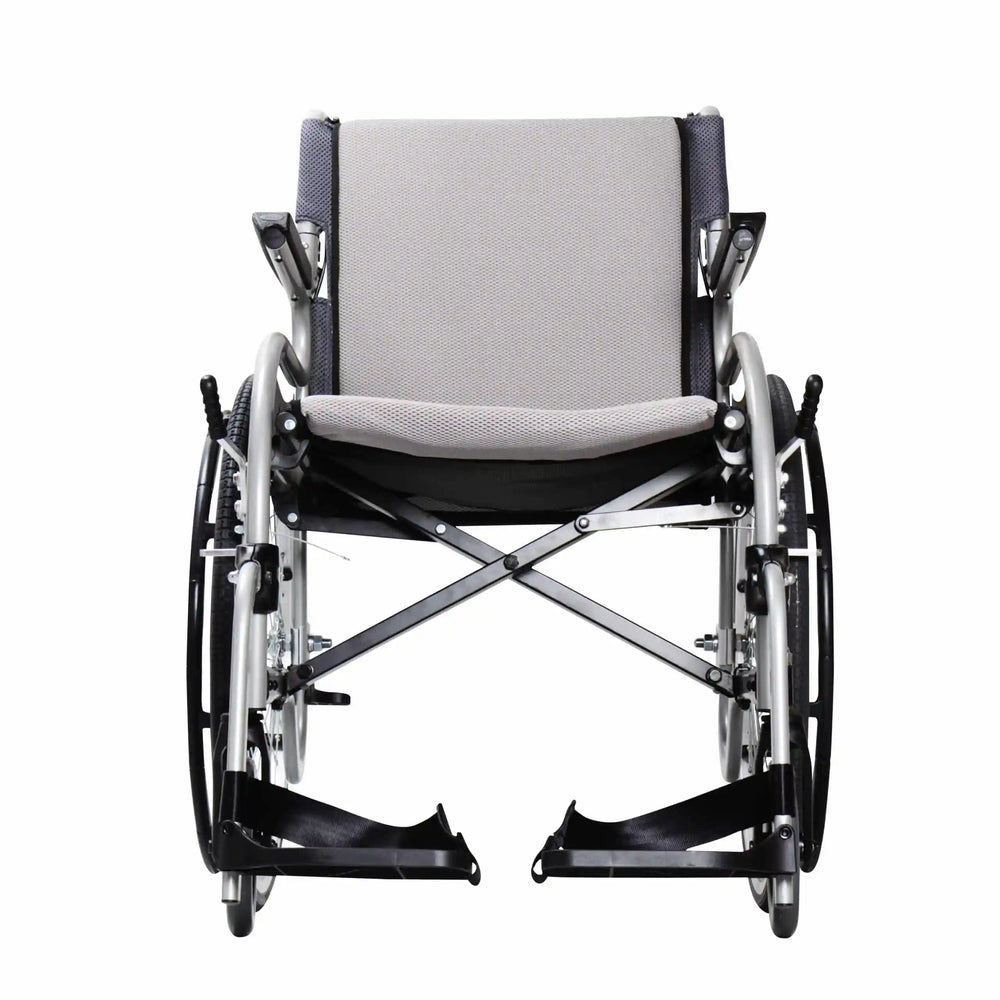 Karman Star 2 Wheelchair Lightweight Folding with Swing Away Footrests New