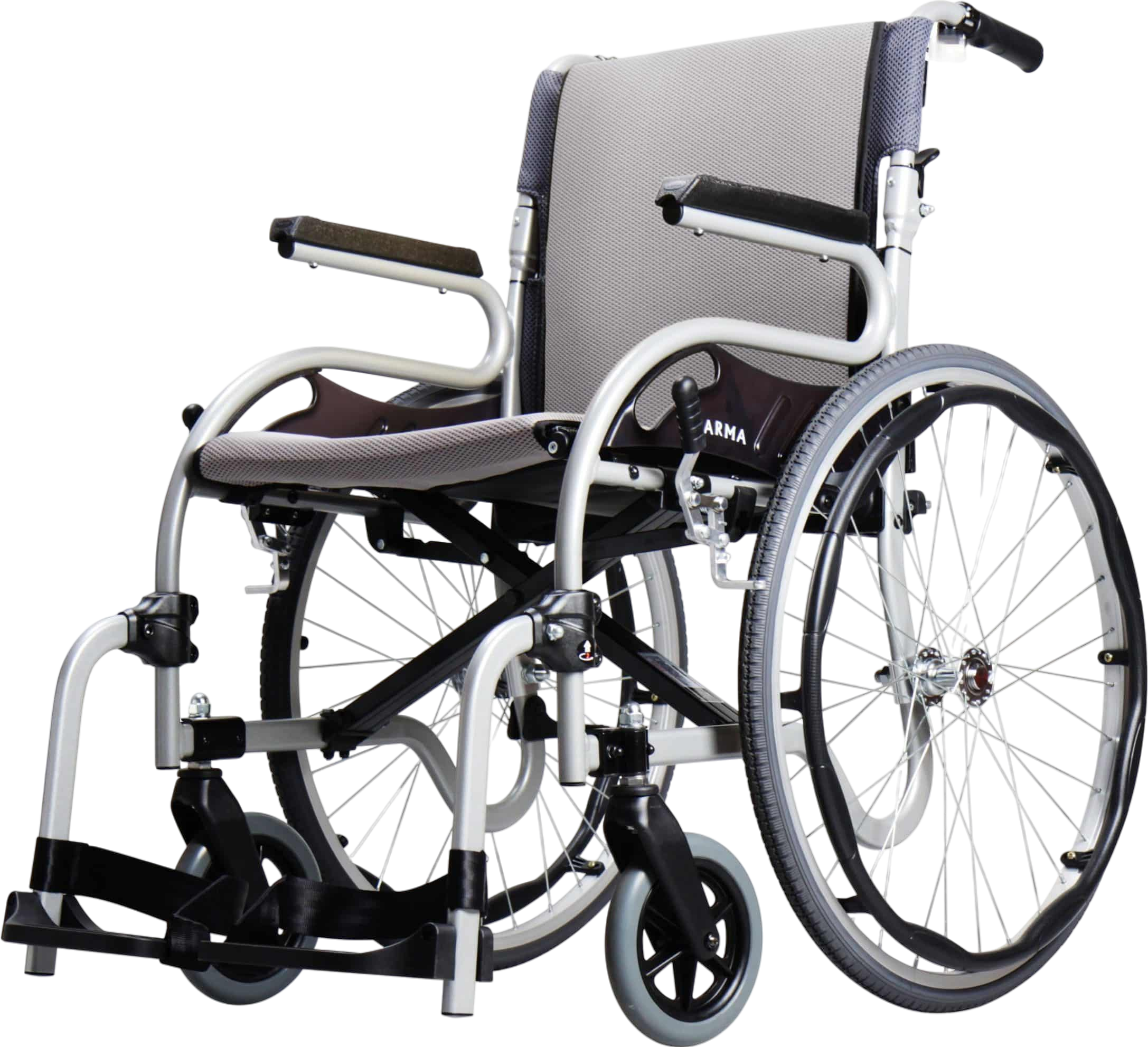 Karman Star 2 Wheelchair Lightweight Folding with Swing Away Footrests New