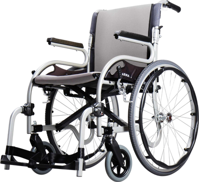 Karman Star 2 Wheelchair Lightweight Folding with Swing Away Footrests New
