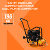 Kushlan KPC60 Plate Compactor 2,500 lbs Compaction 5.5 HP Loncin Engine New
