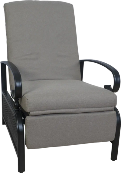 Kozyard Reclining Patio Lounge Chair Adjustable with Extendable Metal Frame New