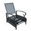 Kozyard Reclining Patio Lounge Chair Adjustable with Extendable Metal Frame New