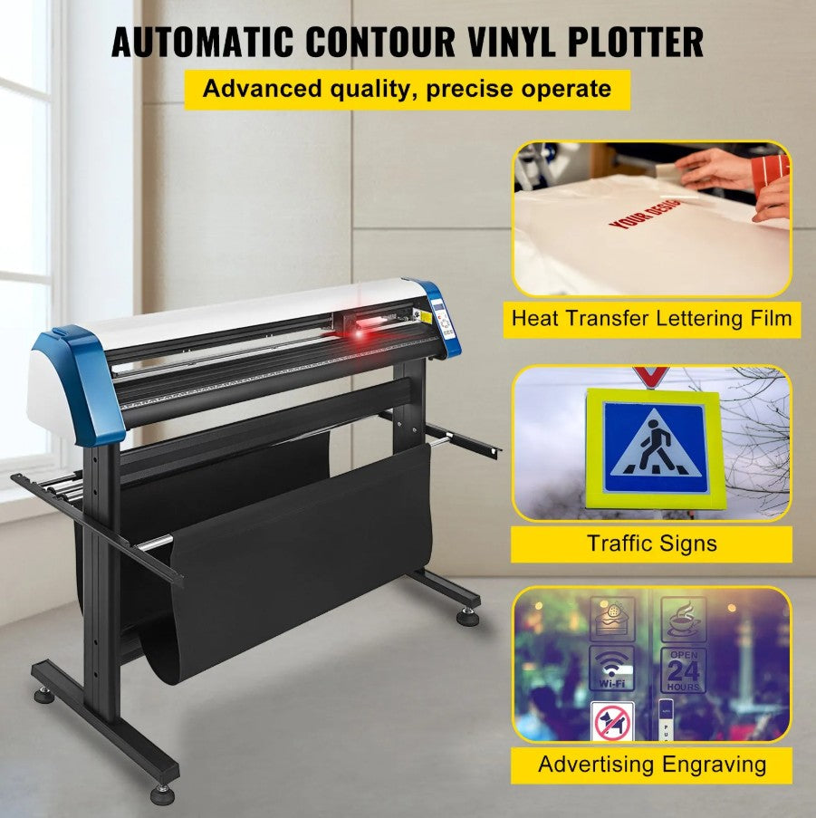 Vevor Vinyl Cutter Plotter 53" with Automatic Paper Feed and Adjustable Speed New