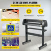 Vevor Vinyl Cutter Machine 34" Plotter Bundle LCD Display Adjustable Force and Speed 3 Blades New