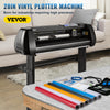 Vevor Vinyl Cutter 28" with Stand Adjustable Speed and Force Plotter SignMaster Software Bluetooth Connection New