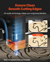 Vevor Laser Engraving Machine 15" × 15.75" Work Area 5W Compressed Spot Eye Protection New