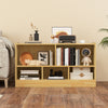 Kids 2-Shelf Bookcase 5-Cube Wood Toy Storage Cabinet Organizer-Beige - Gallery View 1 of 7