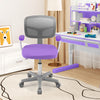 Adjustable Desk Chair with Auto Brake Casters for Kids-Purple - Gallery View 1 of 10