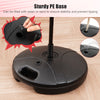 Sturdy PE base for the adjustable kids punching bag set, filled with water or sand for enhanced stability.