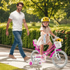 Kids Bike 18 Inch with Training Wheels and 2 Brake System for 4-8 Years Old - Gallery View 1 of 10
