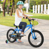 Patented 18 Inch Kids Bike LED Lighted Adjustable with Training Wheels for 4-8 Years Old Kids-18 inches - Gallery View 1 of 10