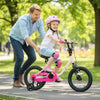 Kids Bike for 3-7 Years Old Boys and Girls 12/14/16-Inch Children Bicycle-Pink 14 Inch - Gallery View 1 of 10