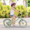 Kids Bike with Adjustable Handlebar and Saddle Green-14 Inches - Gallery View 1 of 10
