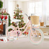14-Inch Kids Bike with Training Wheels and Adjustable Handlebar Seat-Pink - Gallery View 1 of 9