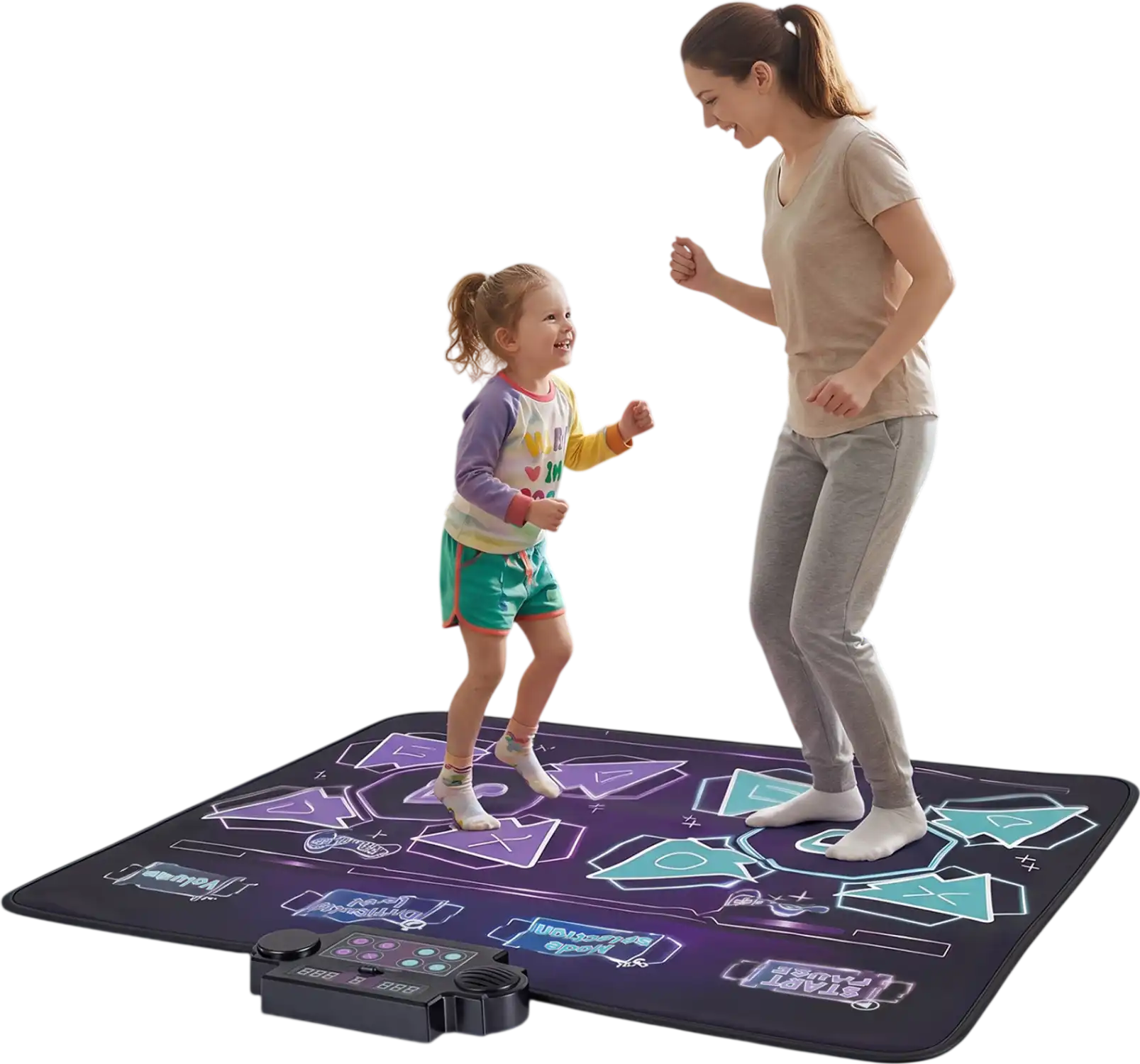 Costway 4-Mode Electronic Kids Dance Mat 8 Songs LED 69314719 New