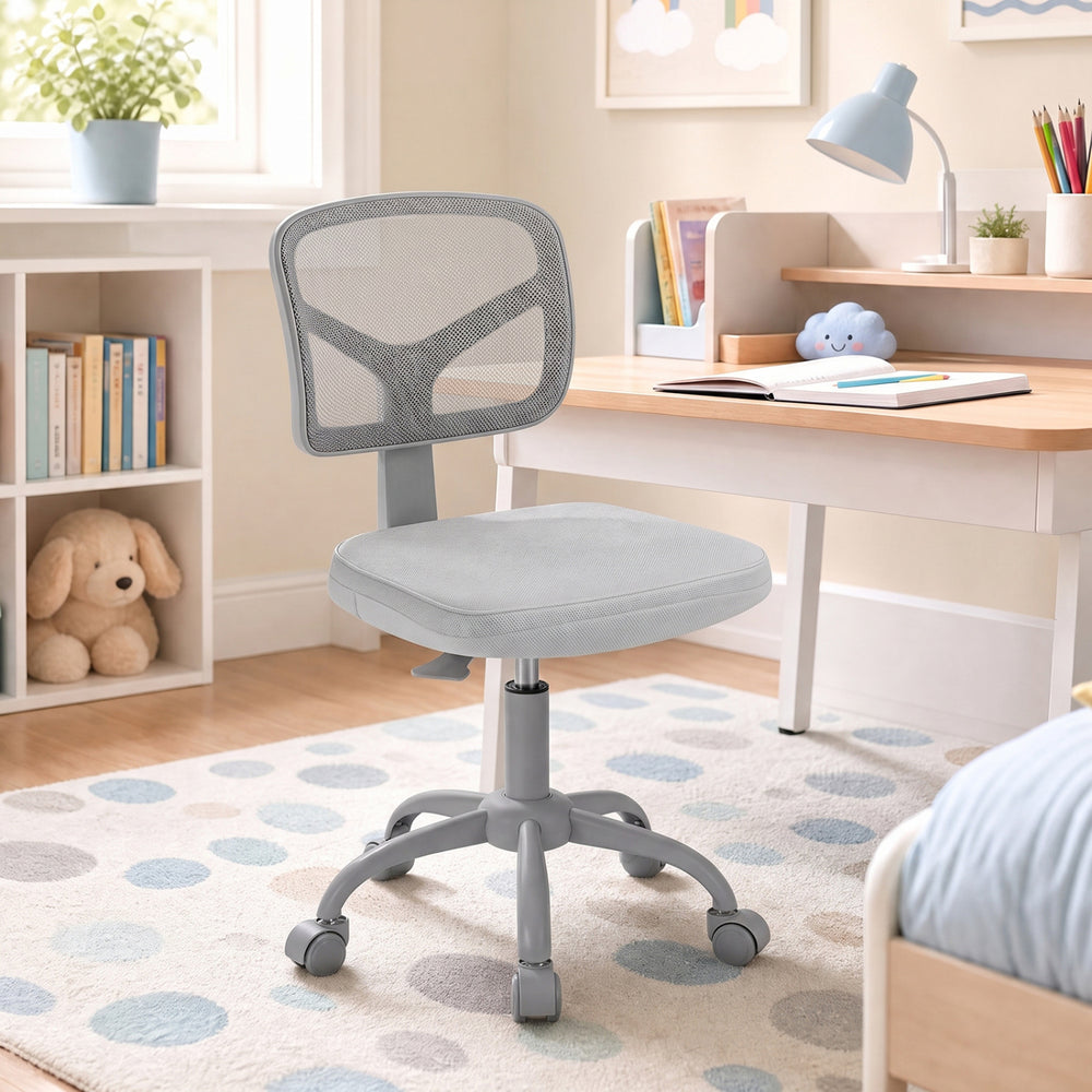 Kids Desk Chair with Adjustable Height-Gray - Gallery View 1 of 12