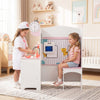 Kids Doctor Play Set with Adjustable Height Bar-Pink - Gallery View 1 of 13