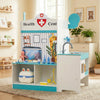 Kids Doctor Play Set with Adjustable Height Bar-Blue - Gallery View 1 of 13