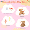 Kids doctor play set featuring tooth extraction and injection accessories, designed for immersive role-play fun.