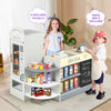 Kids Grocery Store Playset with Cash Register POS Machine-Gray - Gallery View 1 of 10