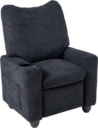 Costway Kids Recliner Toddler Sofa Chair Adjustable Footrest Cup Holder 70505955 New