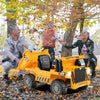Kids Ride on Dump Truck 12V Ride on Car with Electric Dump Bed-Yellow - Gallery View 1 of 13