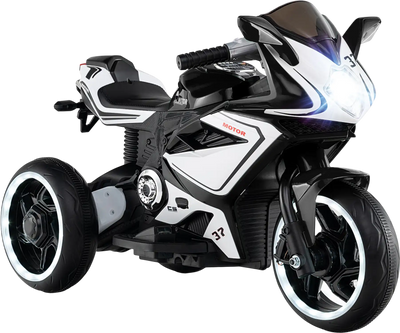 Costway Kids 6V Battery Powered Ride-On Motorcycle Mini Electric Motorbike LED Lights 47361279 New