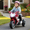 Kids Ride on Motorcycle 6V Battery Powered Mini Electric Motorbike with LED Lights-Red - Gallery View 1 of 11